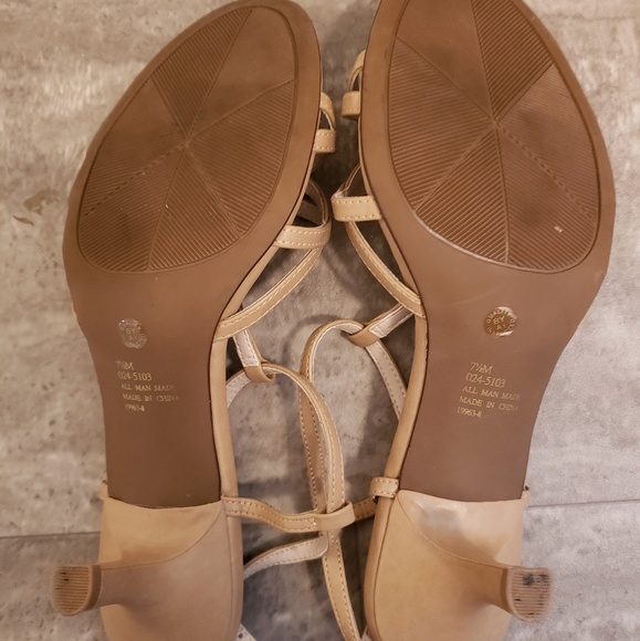 Tan Strapy Heel - Picture 3 of 5